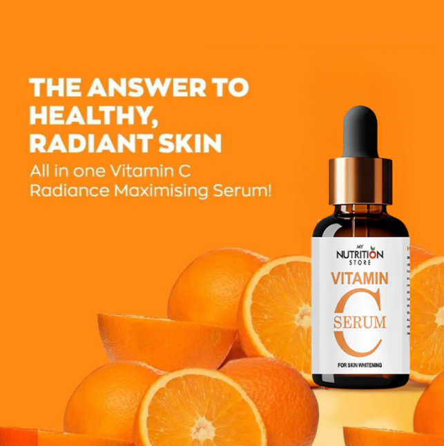 VITAMIN C FOR SKIN BRIGHTENING SERUM - BEST FOR WHITENING